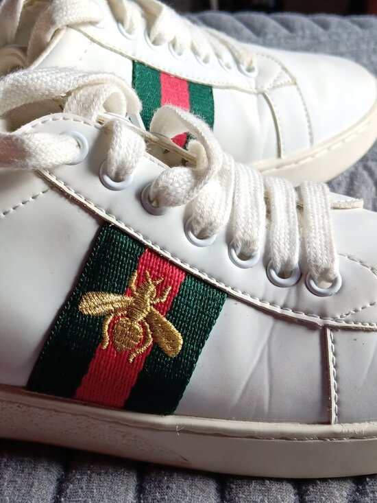Gucci Shoes - Gucci Ace Bee Embroidered Sneakers
